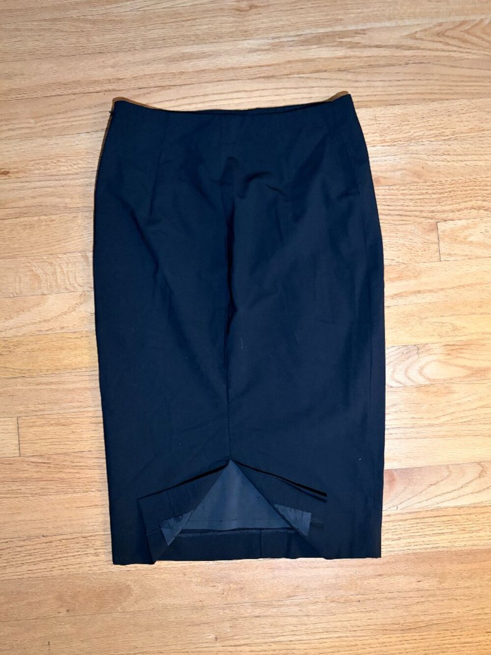 Judith & Charles Black Pencil Skirt